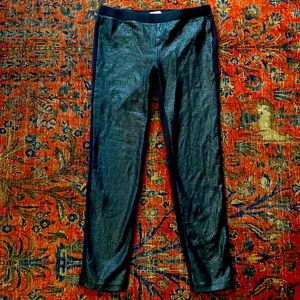 Croc leather leggings 🐊